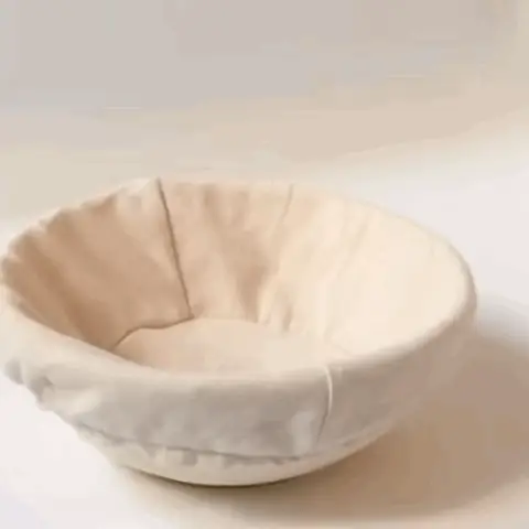 Cesta de fermentación en ratán natural